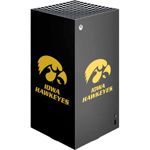 University of Iowa Hawkeyes XBox Series X Digital Edition Console Skin